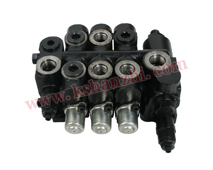 Hanzhi Forklift Parts 410105-00029A Daewoo 3 Spools Hydraulic Control Valve
