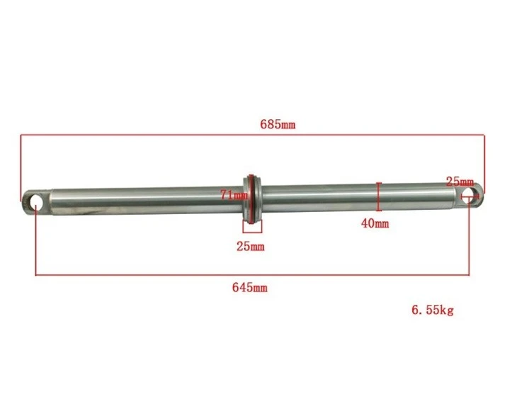 Forklift Parts 533A2-42001 Piston Rod, Steering Cylinder For TCMT6/Z5 suppliers