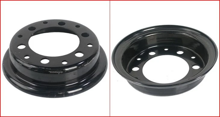 Hanzhi Parts 700*12/170-220/27, 6 Hole Wheel Rim For Mit. Forklift