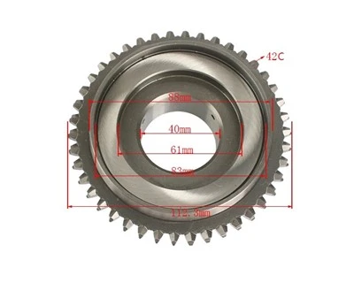 قطعات لیفتراک 12493-42081/15573-42081 دنده، شفت شمارنده با سرعت بالا برای Hl، Cpcd10~30