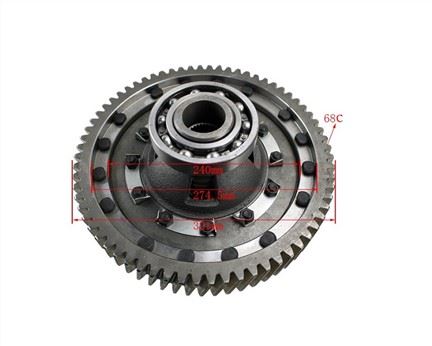 محور جلو H24C3-52000 مجموعه دیفرانسیل برای H2000/3T