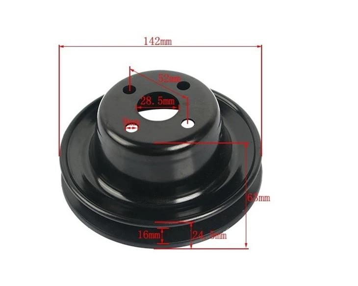 Forklift Parts 16371-78700-71 Pulley, Fan Belt For 7~8FD/1DZ-2
