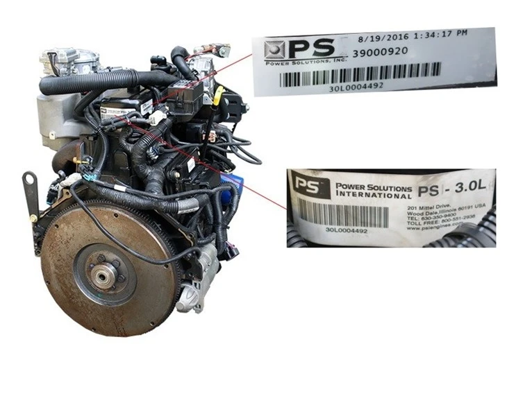 Forklift Parts PSI 35982 Diesel Engine Assembly For GM3.0